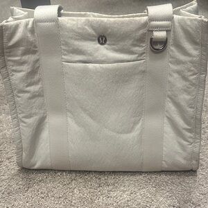 Lululemon Athletica White Tote Bag